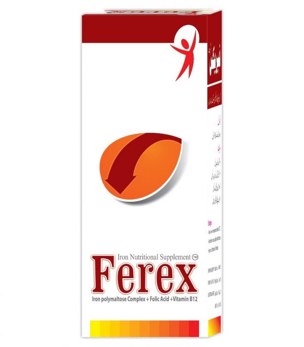 Ferex Syrup | Used for Treatment of Megaloblastic Anemias | eHealth-Store