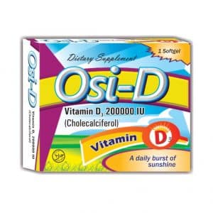 Osi-D Soft Gel Capsule | Vitamin D Softgels | eHealth-Store