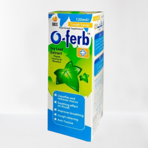 O-ferb: Trusted Cough Relief with Ivy Leaf & Thyme Extracts (Twin Pack)