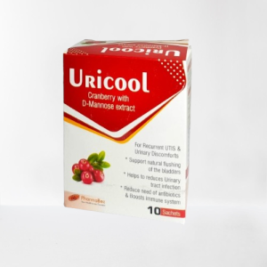 URICOOL Natural Relief Sachets for UTIs & Urinary Discomfort